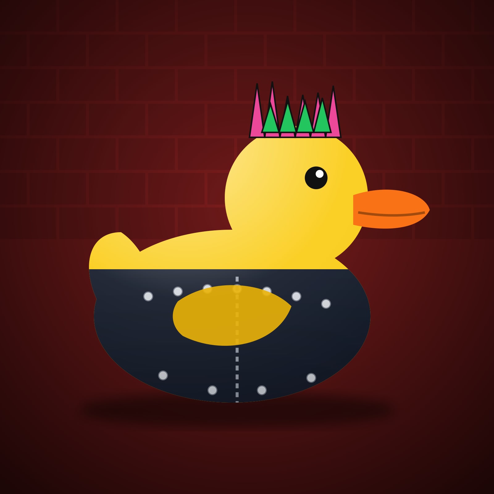 Spike Punk Duck