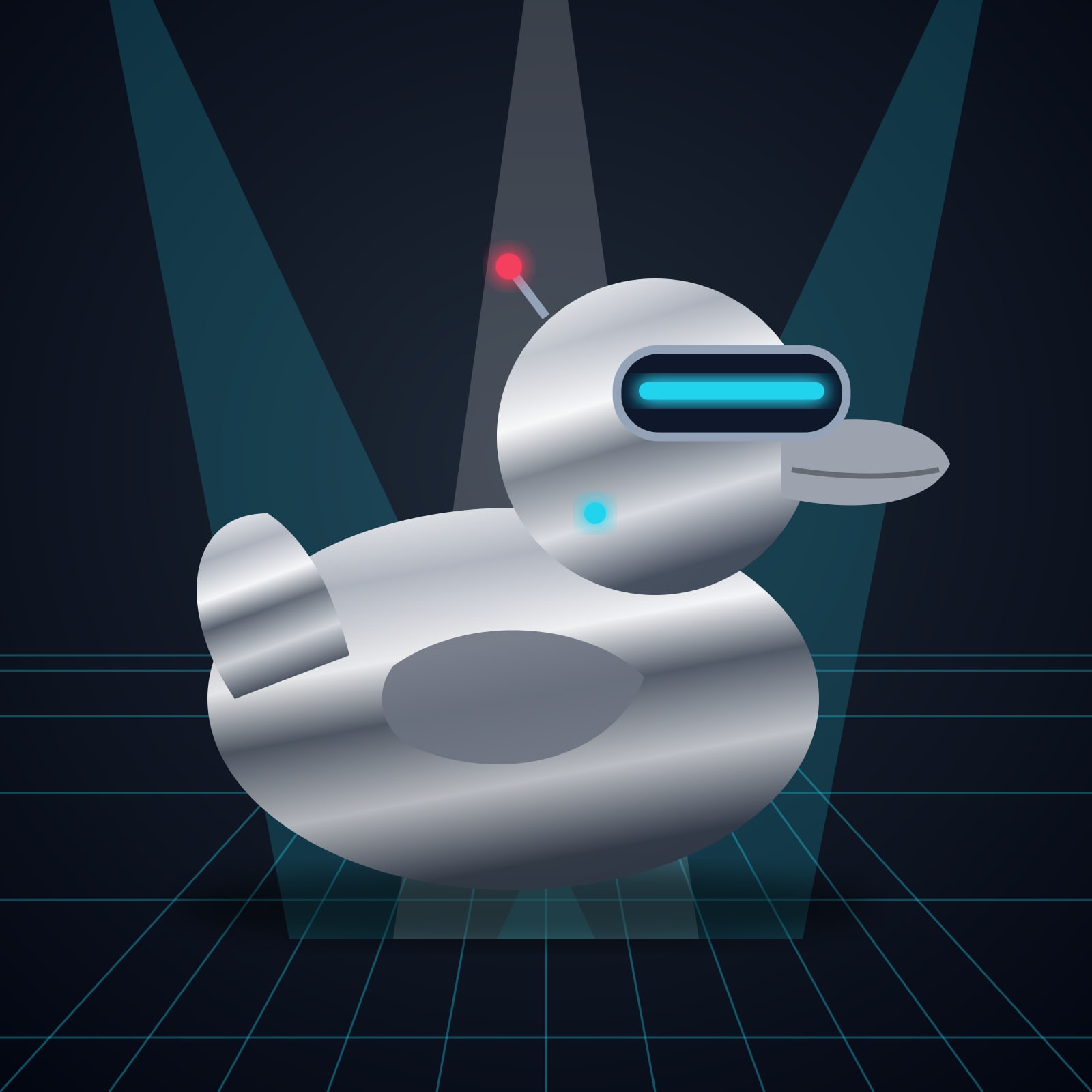 Techno Chrome Duck